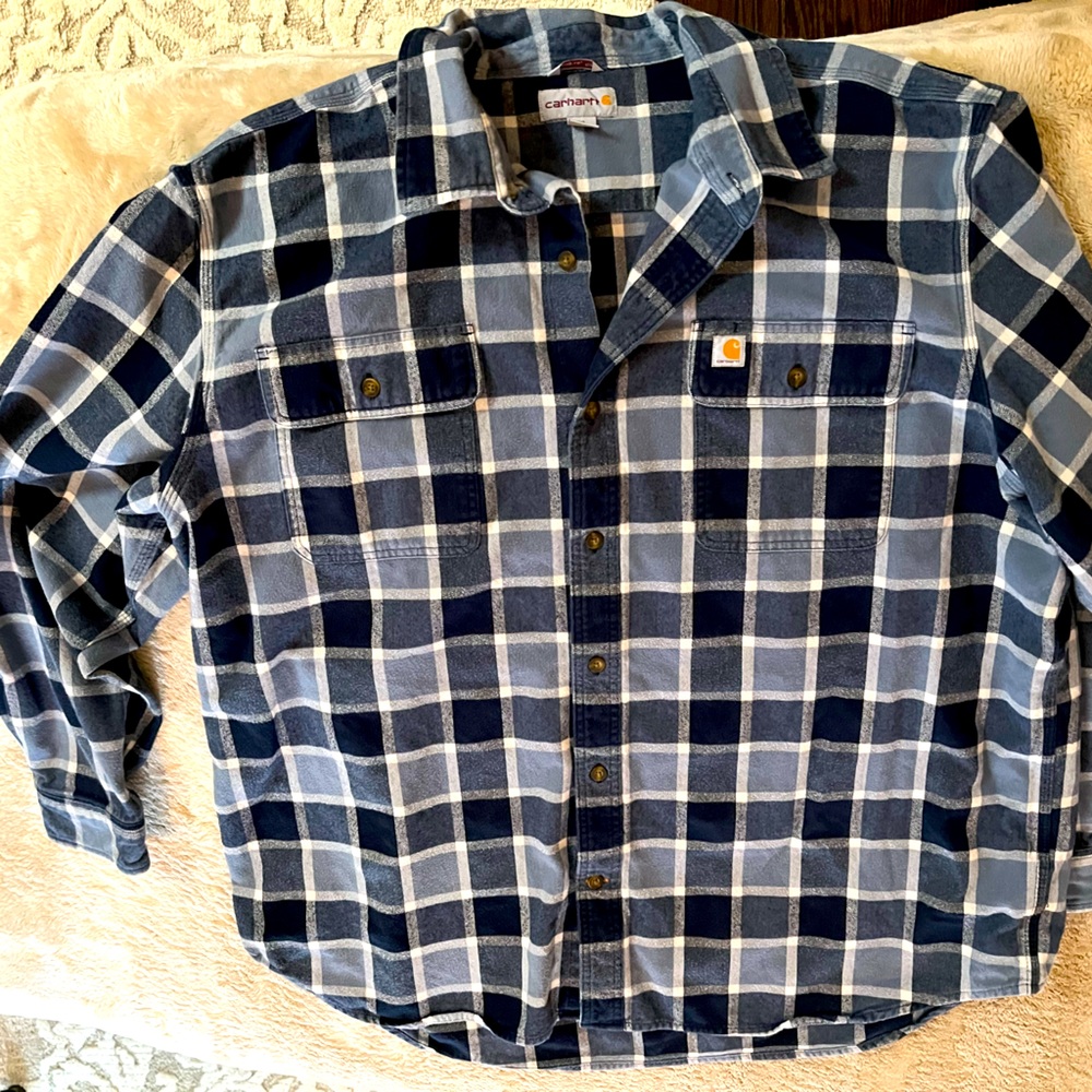 XXL Carhartt Heavyweight Flannel Shirt